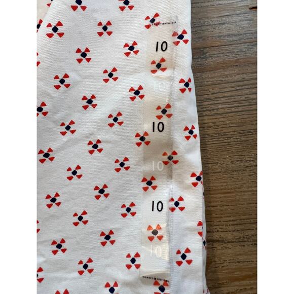 Tommy Hilfiger orange star patterned chino shorts - Picture 6 of 6